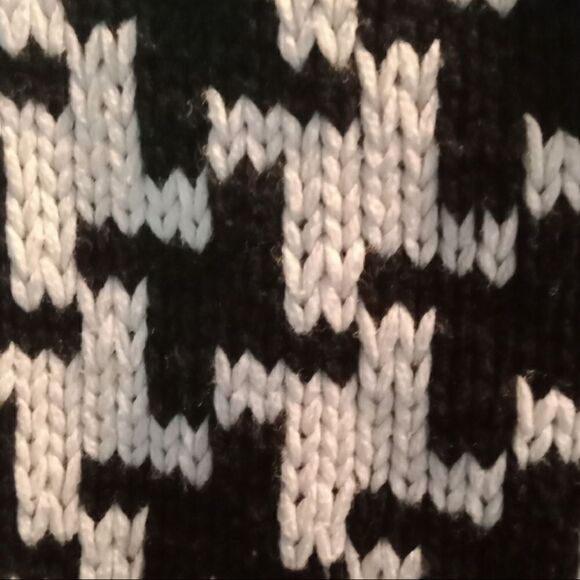 525 America Quality Houndstooth Sweater Sz M - Picture 4 of 4